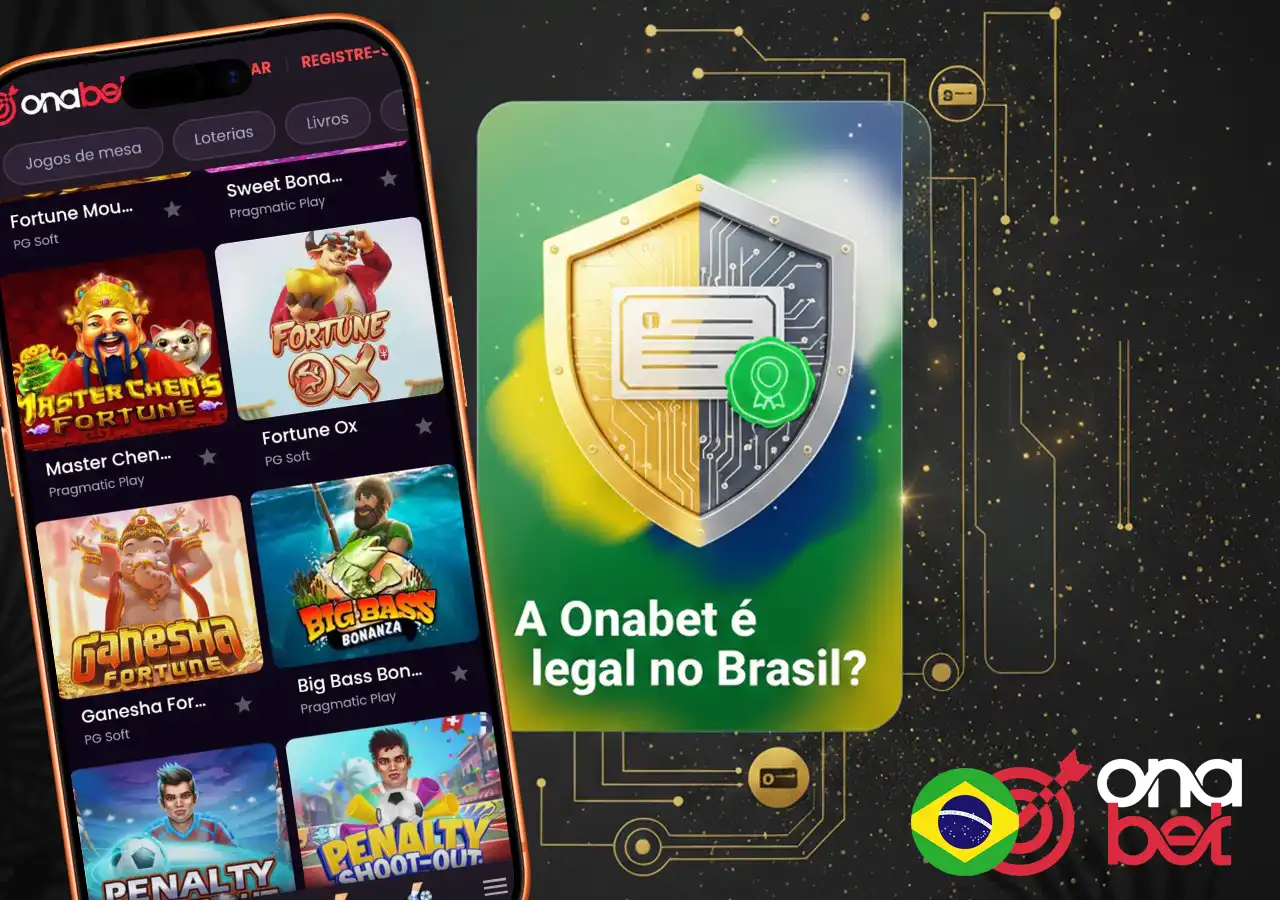 Status legal da Onabet no Brasil com informações sobre licenciamento e segurança para apostadores.
